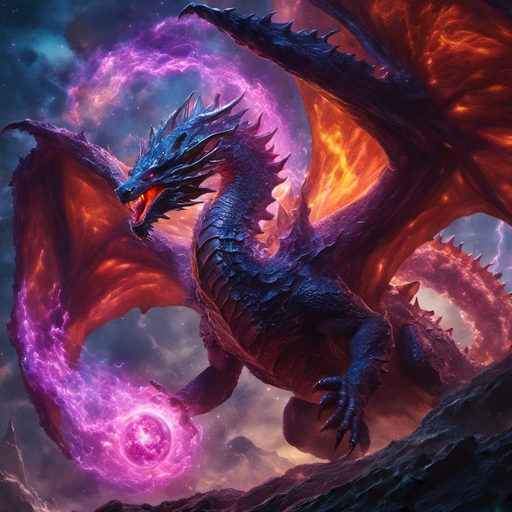 Dragon Wizard - AI Generated Artwork - NightCafe Creator