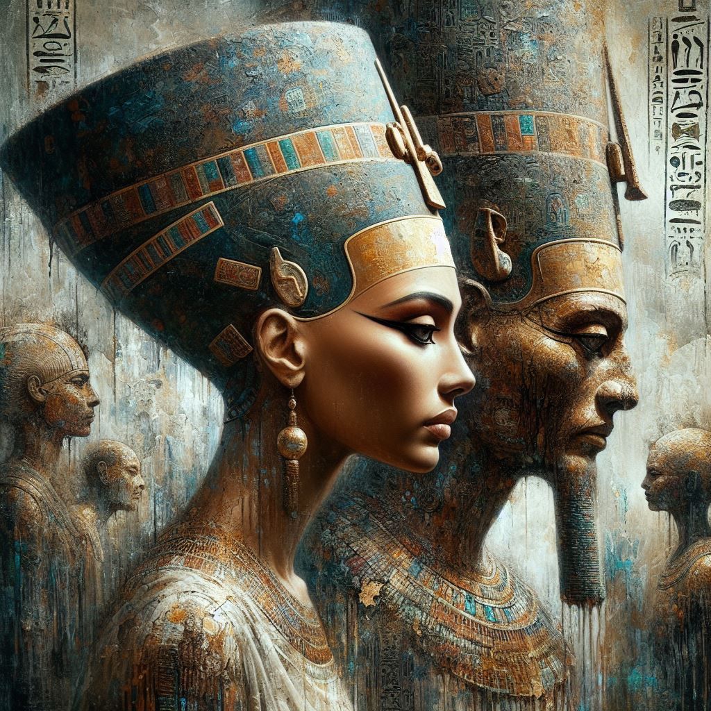 Nefertiti & Akhenaten