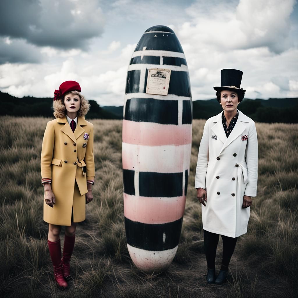 Surreal Earth Meets Worm Twins: Situationist Photography