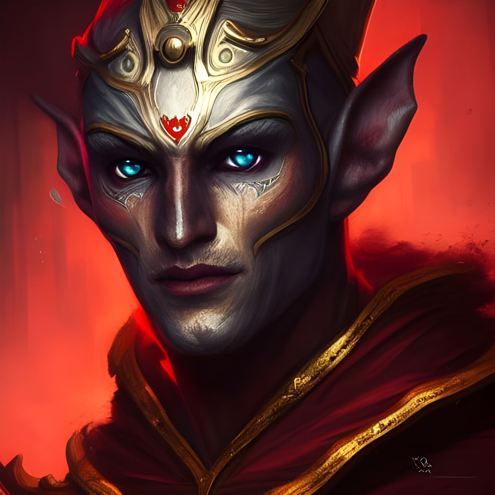 Dark elf king