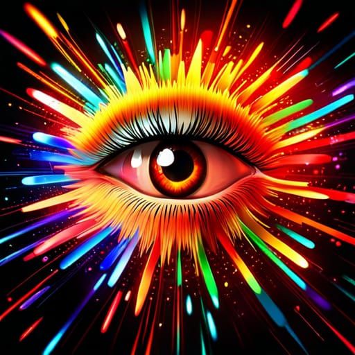 The Cosmic Eye v10 - AI Generated Artwork - NightCafe Creator