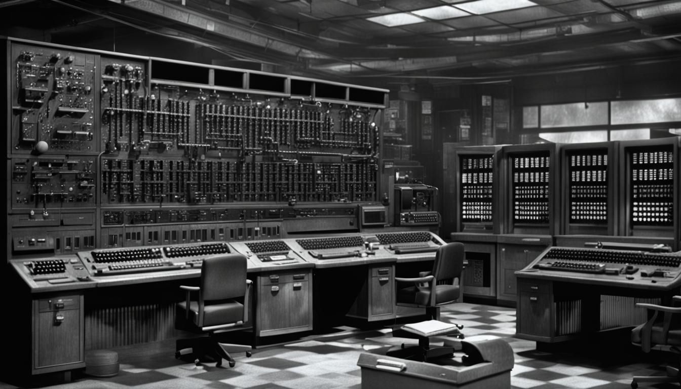 ENIAC - The first "modern" Computer (c. 1947-48)  by @AcydSlayer