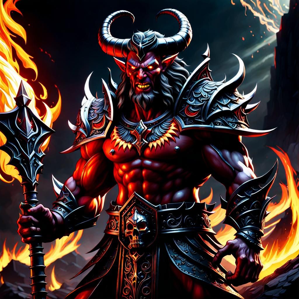 Demon Lord - AI Generated Artwork - NightCafe Creator