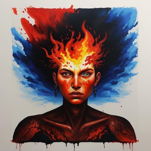 The fire in me is burning