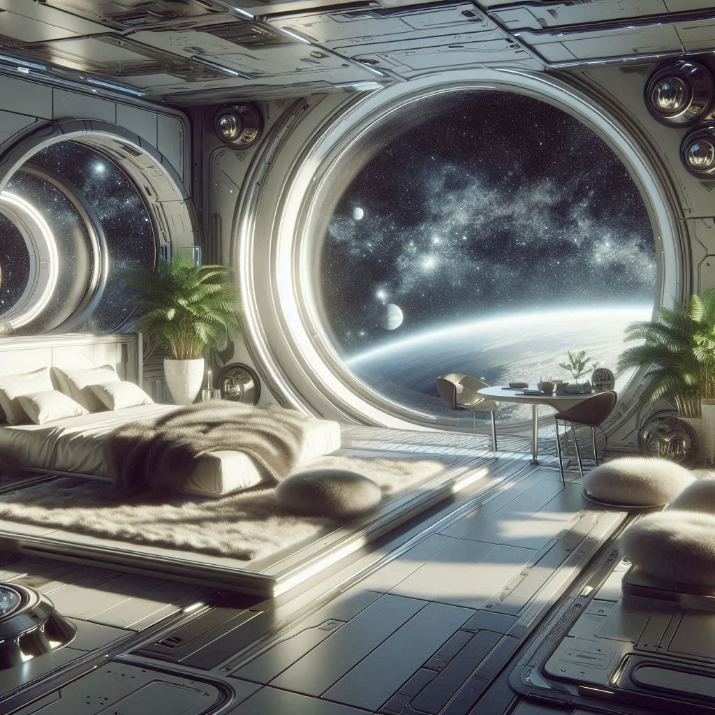 Sci-fi bedroom