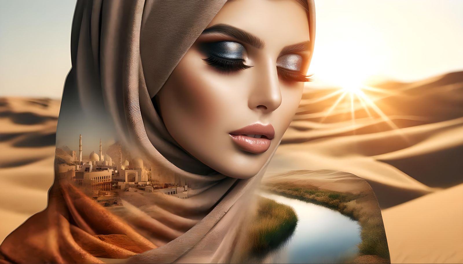 Desert Mirage: Beauty Unveiled