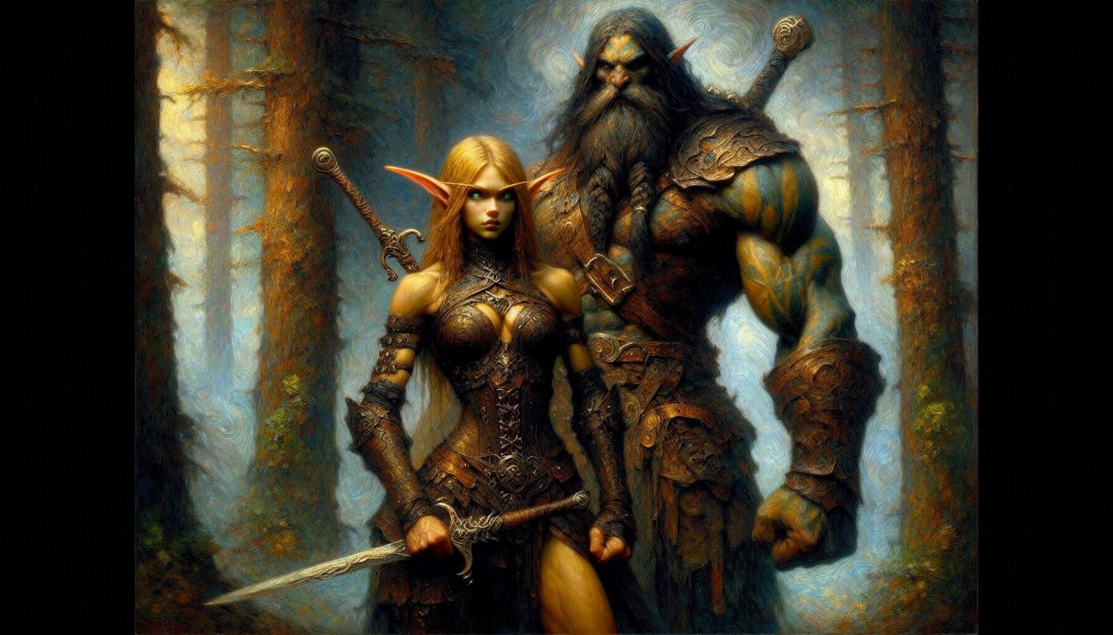 A Warrior and her Guardian