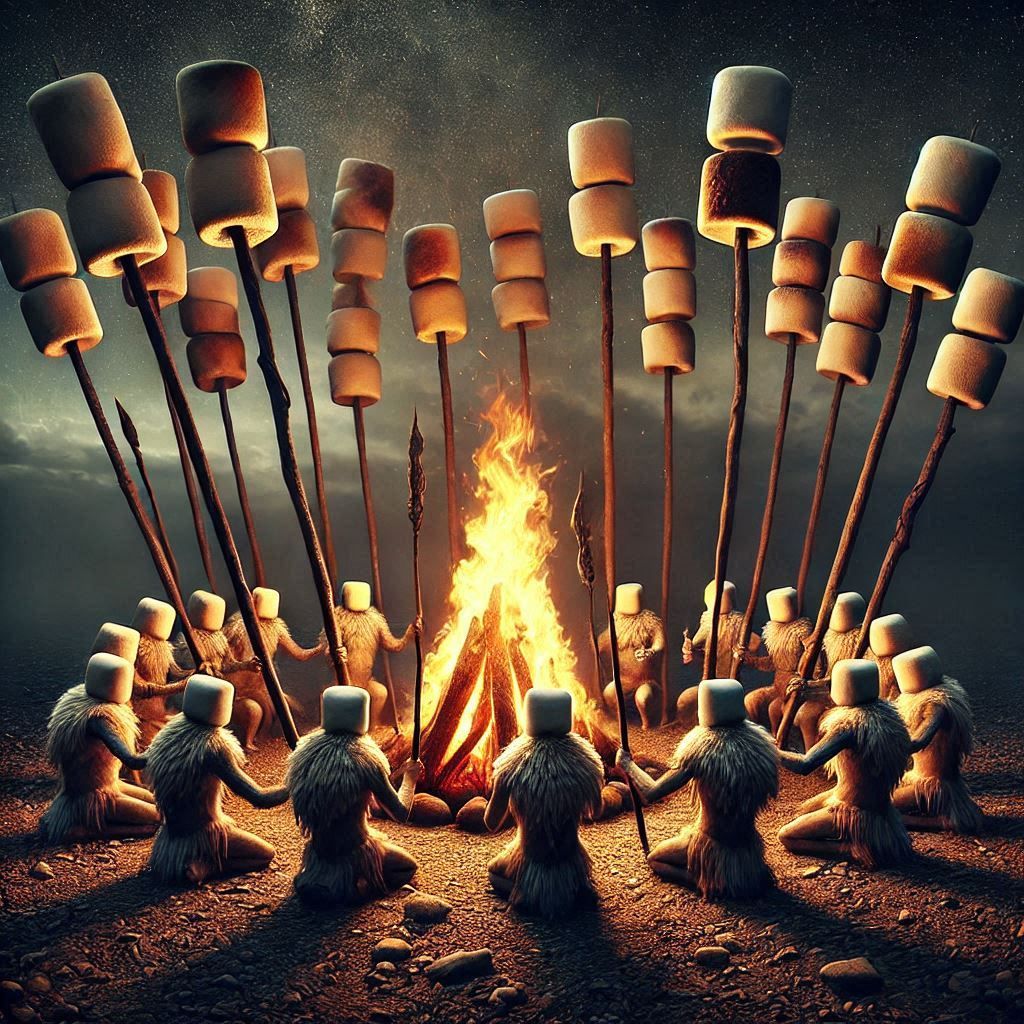 The penalties for crimes in the primative marshmallow society were brutal