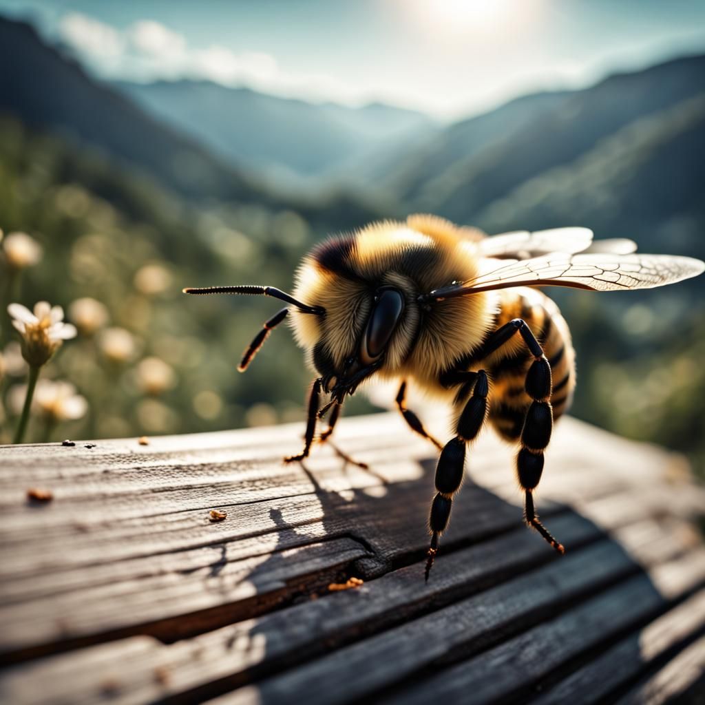 A Bees View On Life 🐝   by @Shawn Michael Duffy