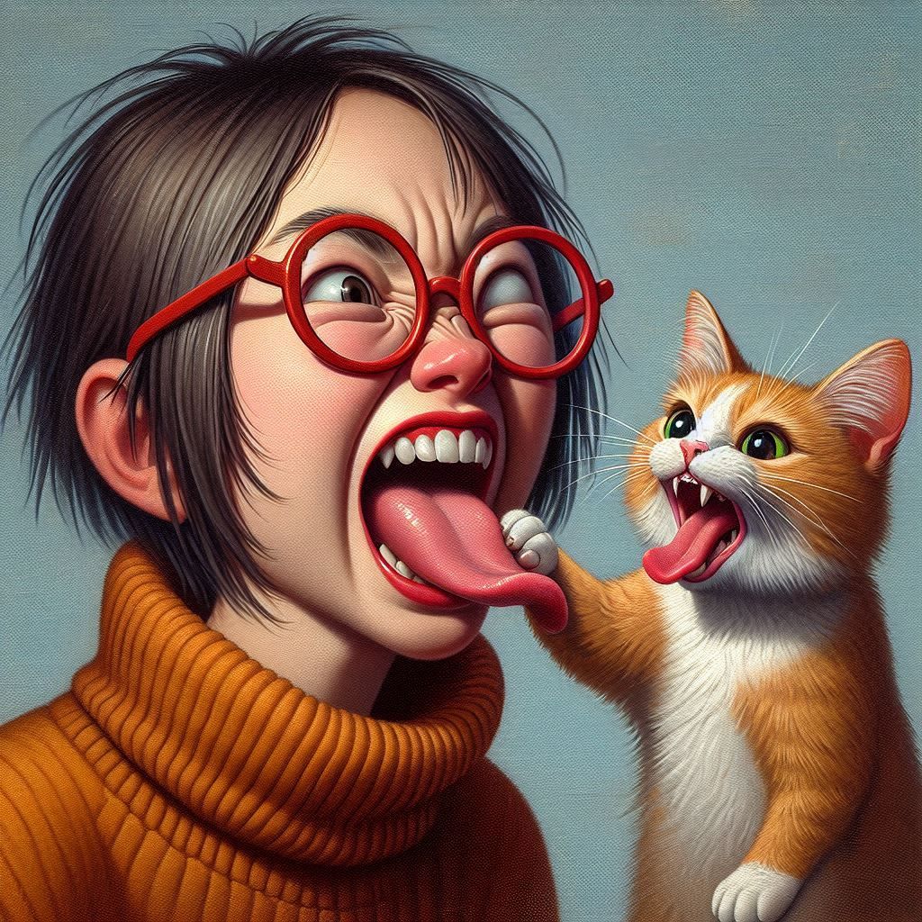 Cat got your tongue?