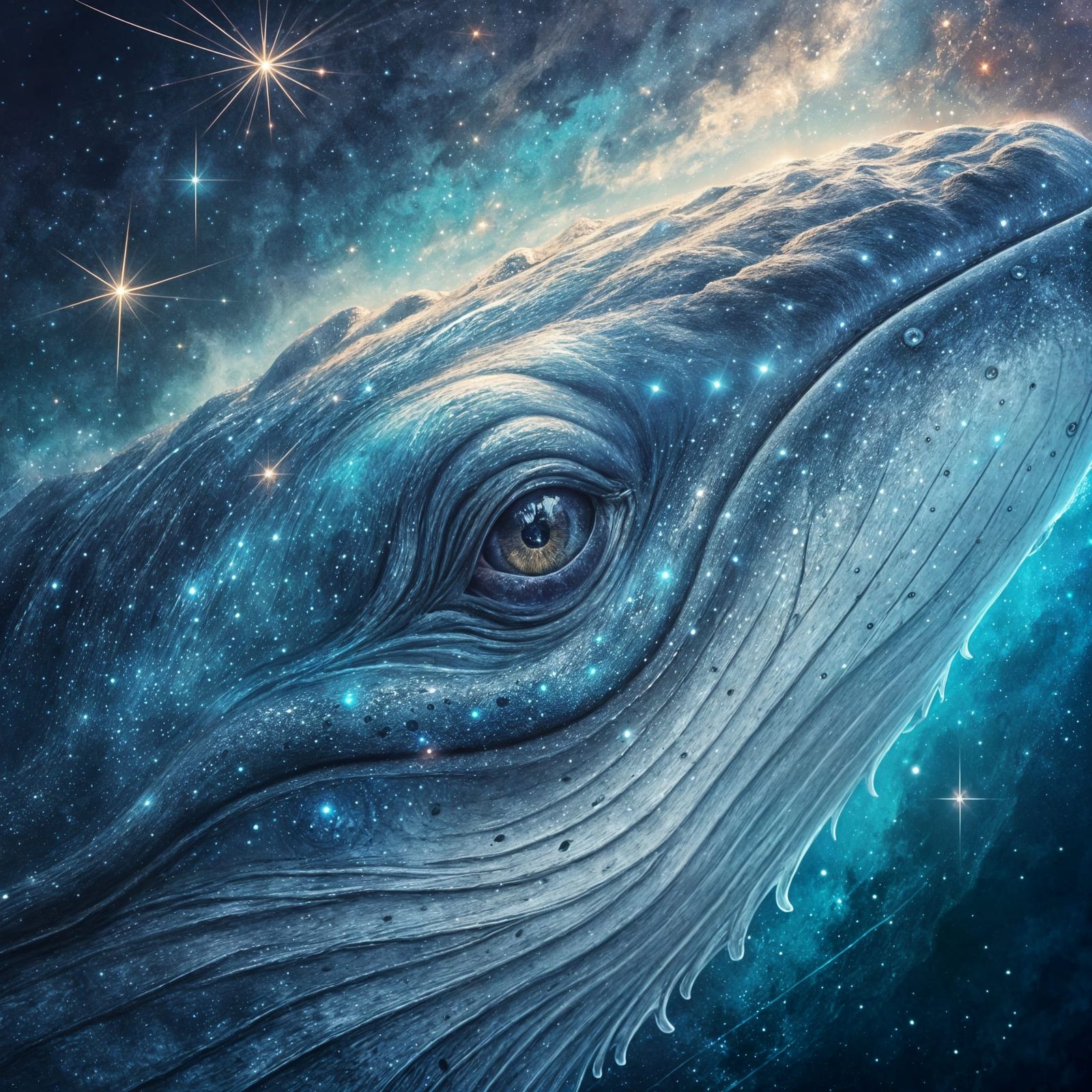 Cosmic Whale  by @Soynuts