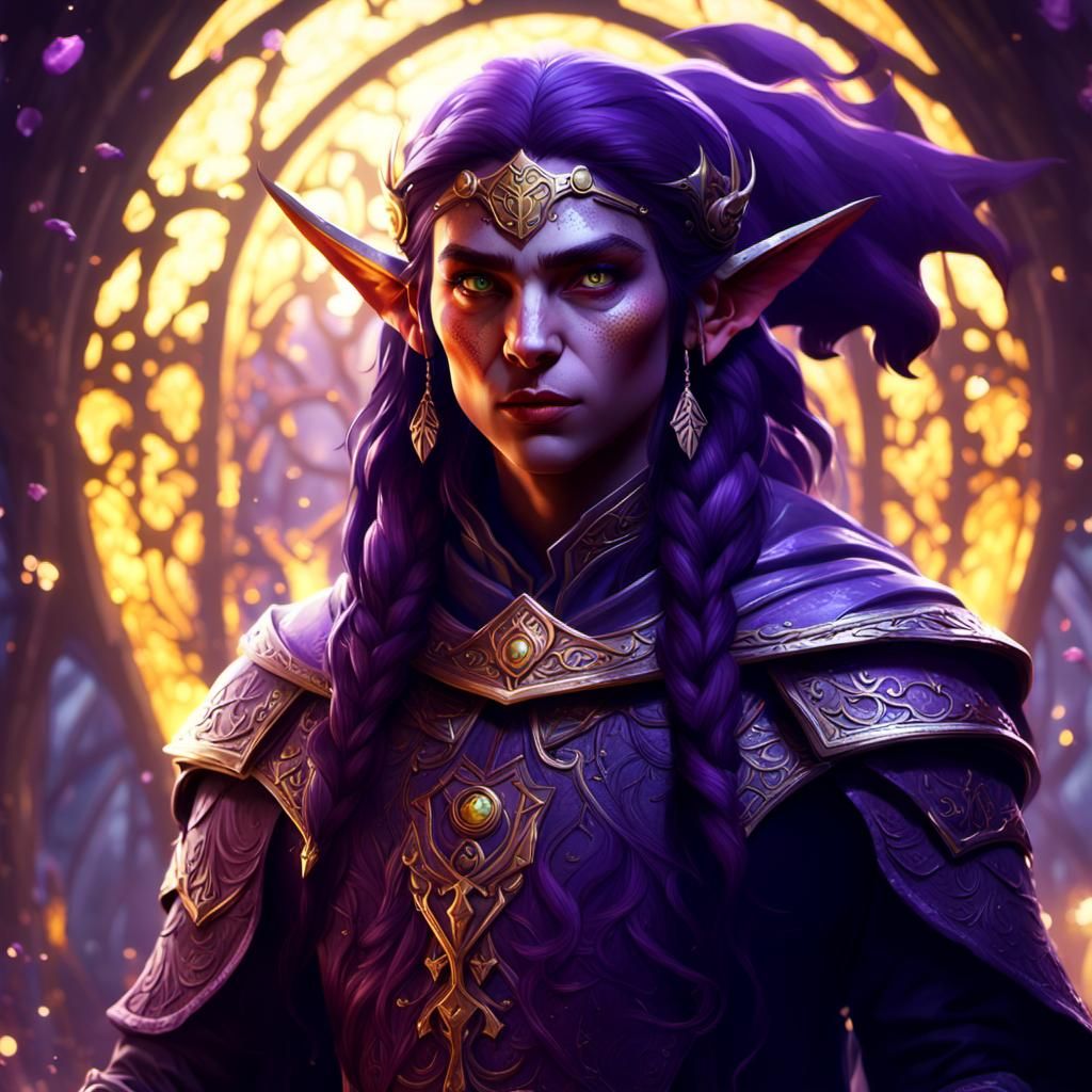 An elf winning
