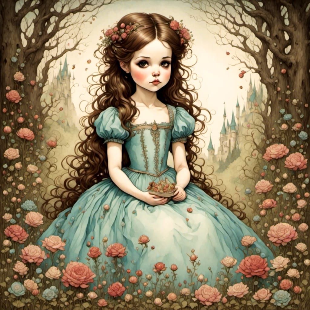 <lora:Storydweller:1.0> <lora:golly:1.0> Pretty fairy tale p...