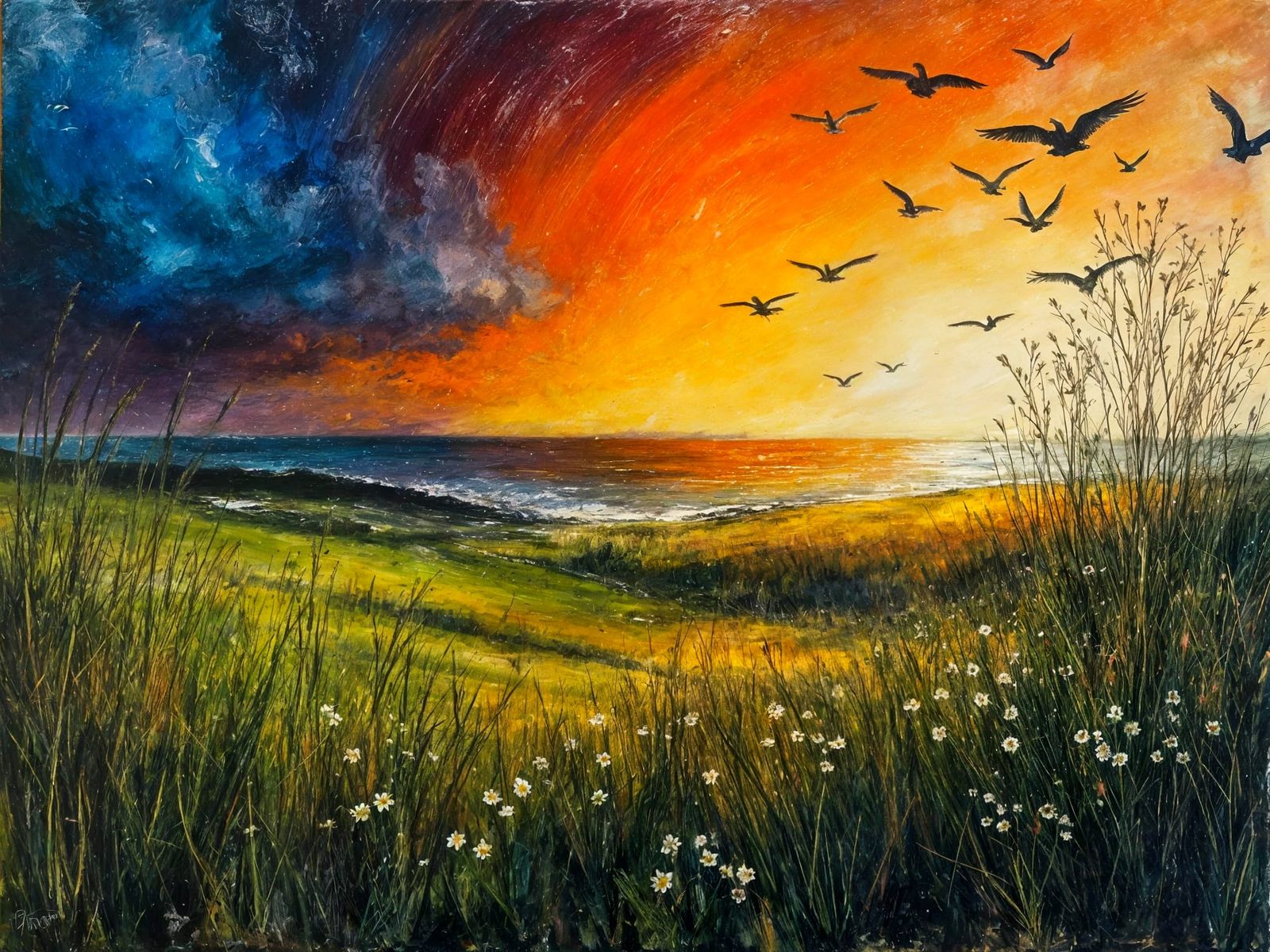 A storm coming from the ocean  by @Havping