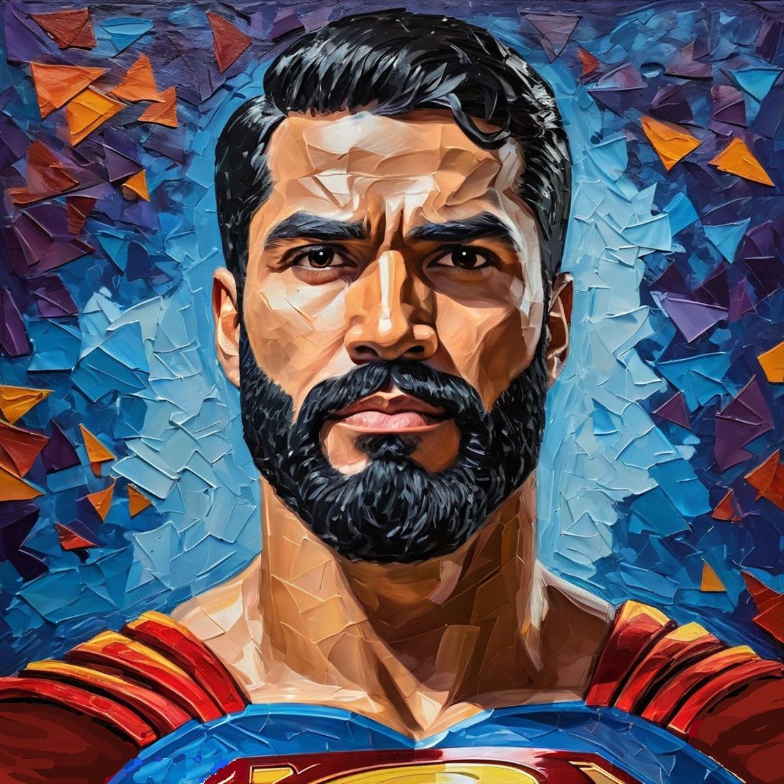 Gorgeous Angry Superman