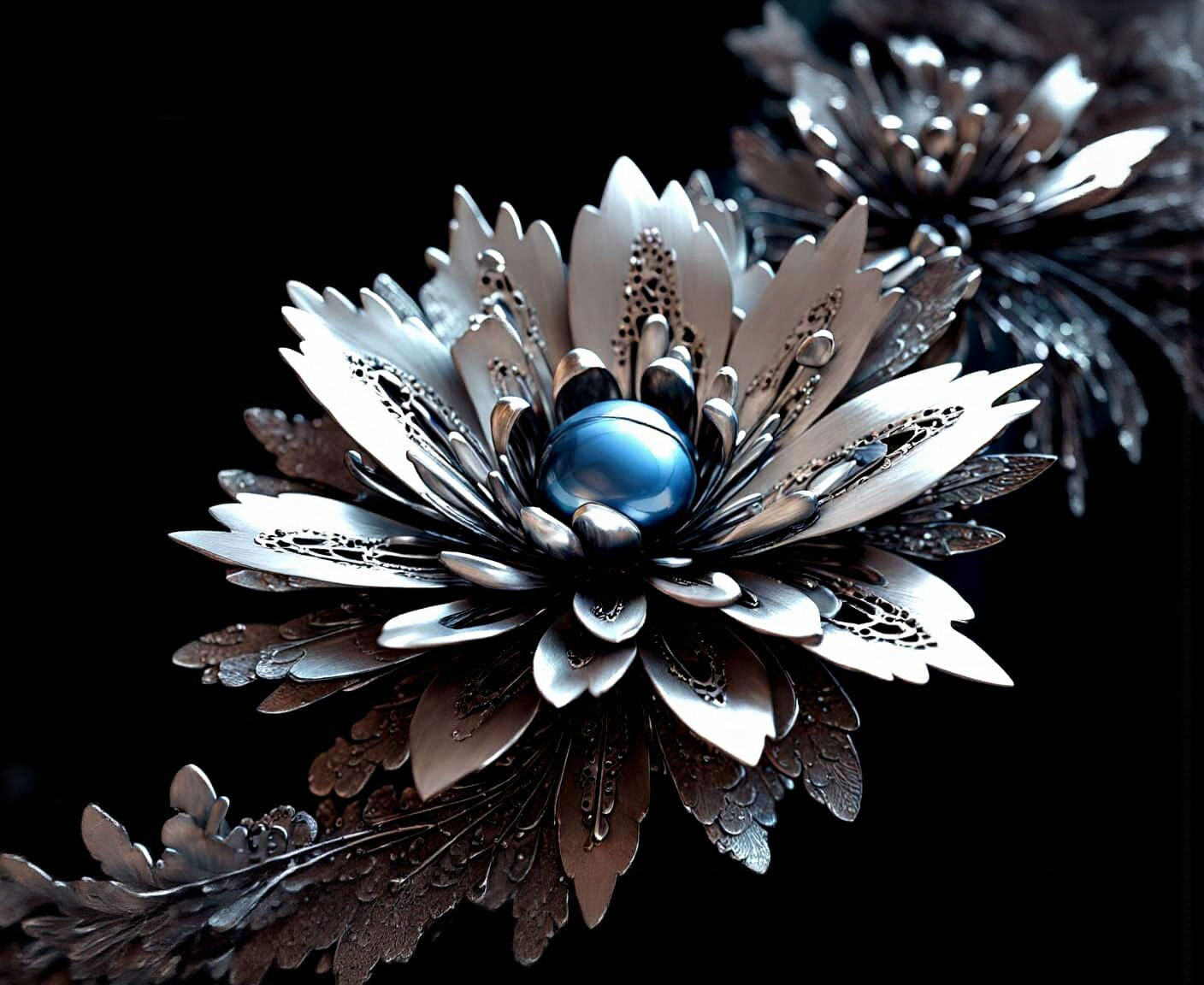 Chrome Blossom   by @Juan