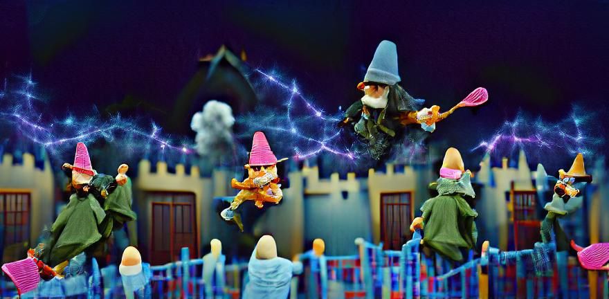 Escape from the wizard.