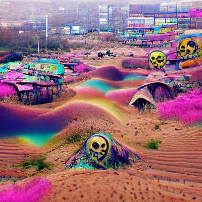 Psychedelic wasteland