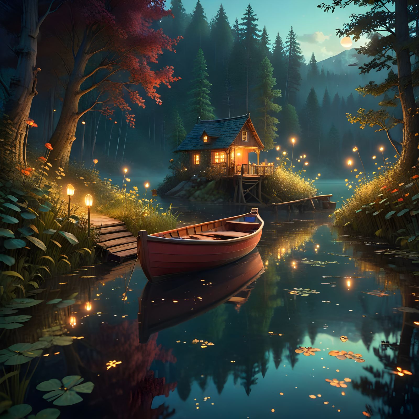 Dream worlds  by @EB