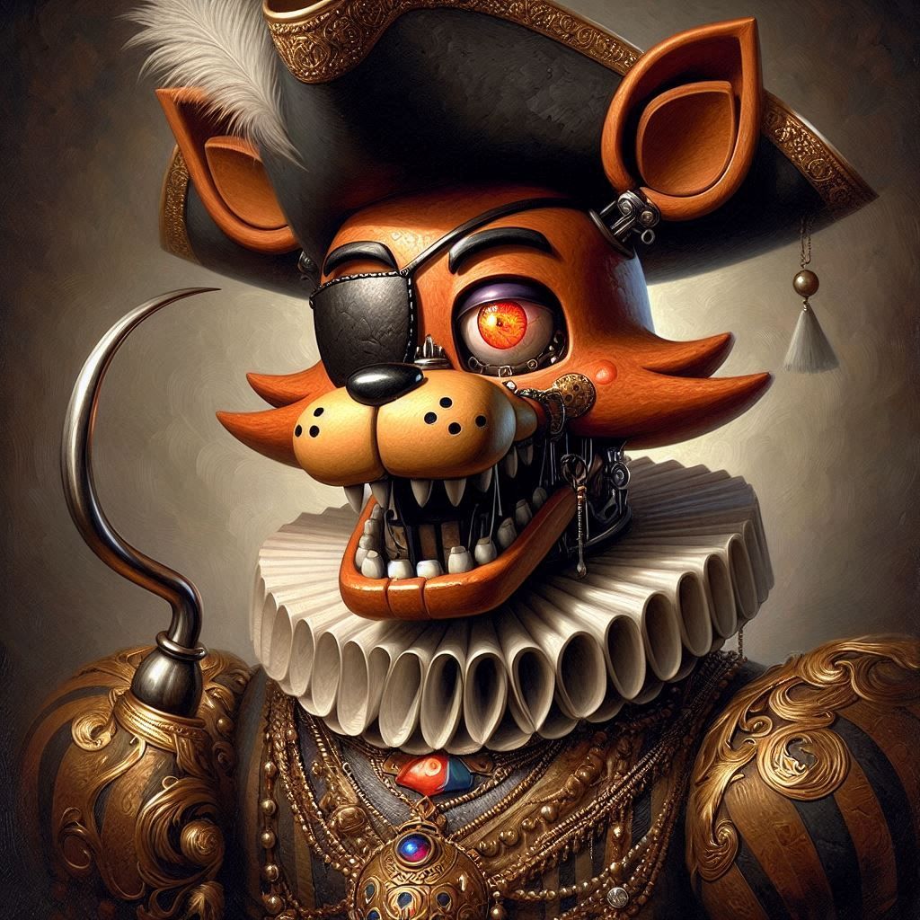 Nev'r und'restimate the cunning of a pirate. Or a fox f'r yo...