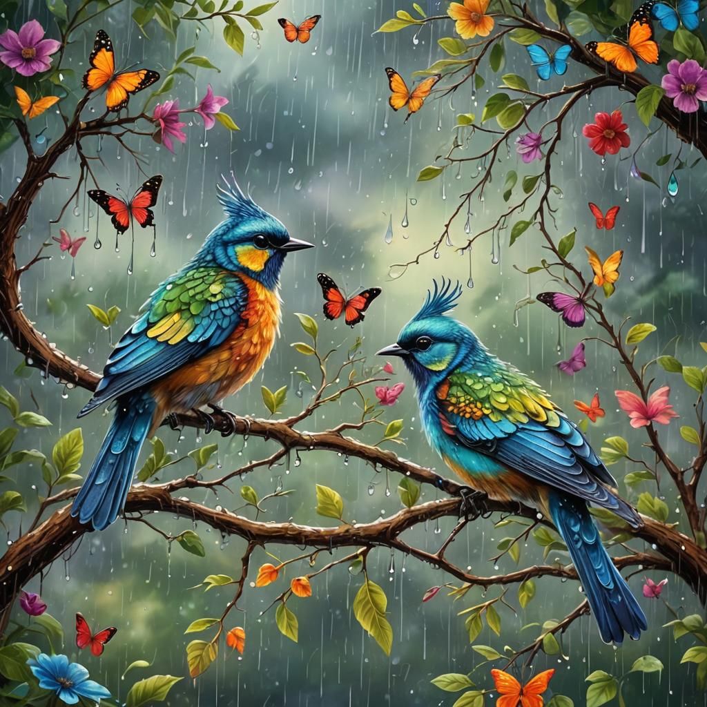 Colorful Birds