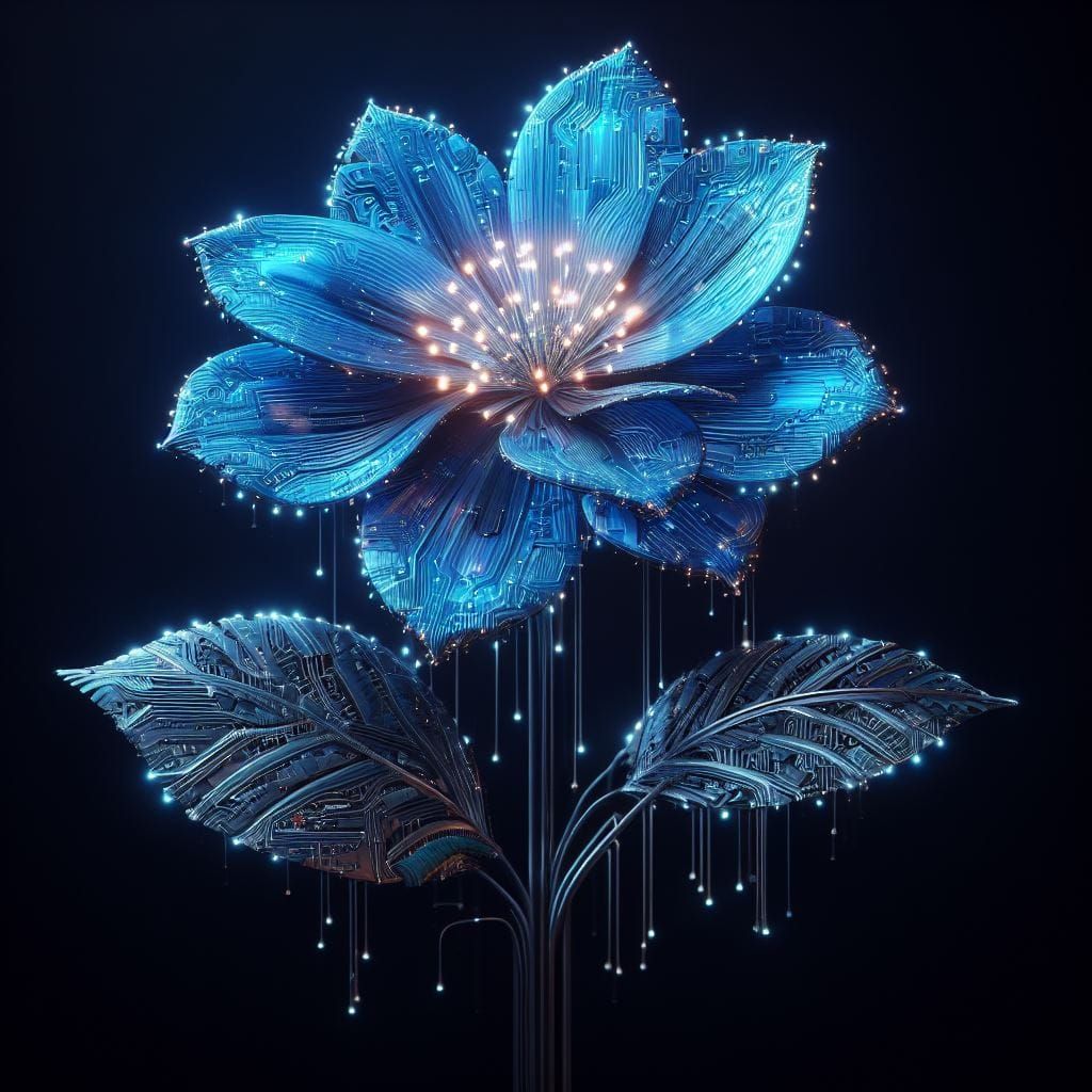 electric flower