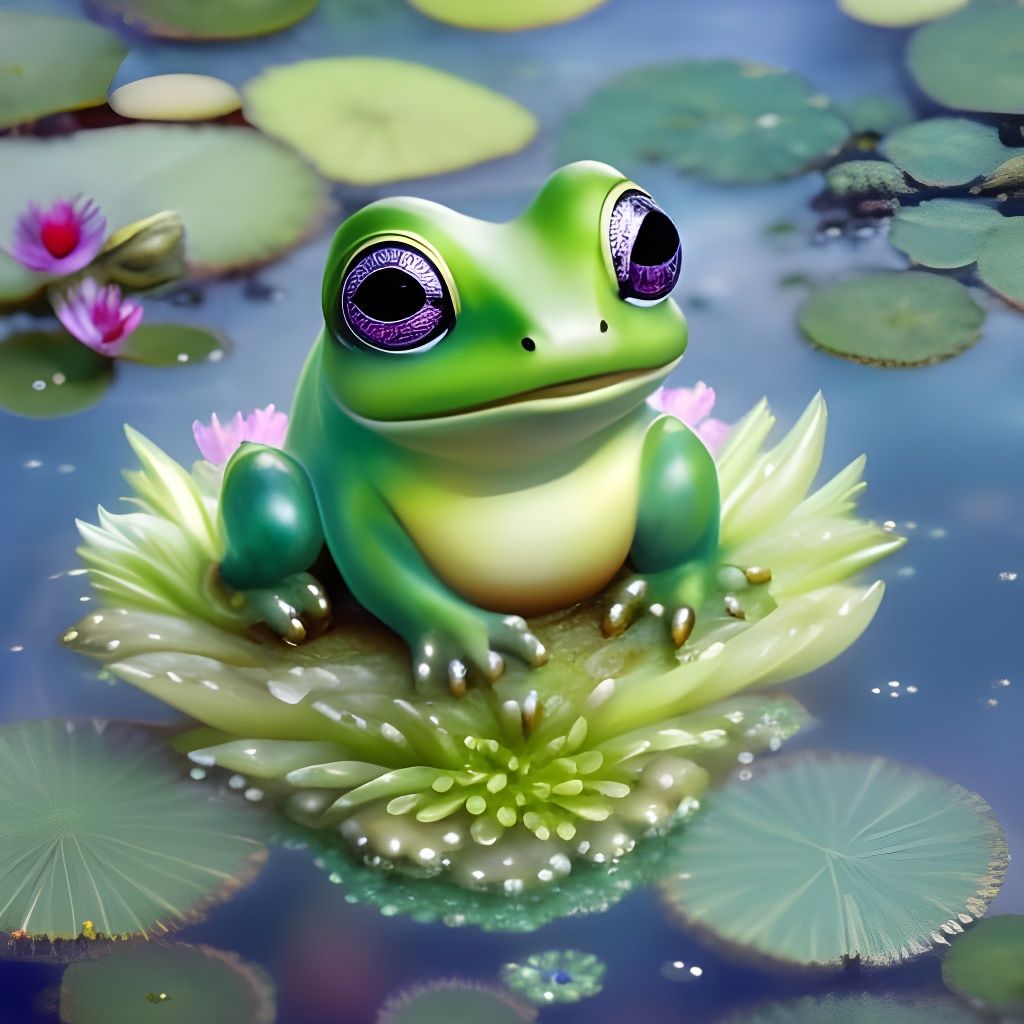 Gummy frog
