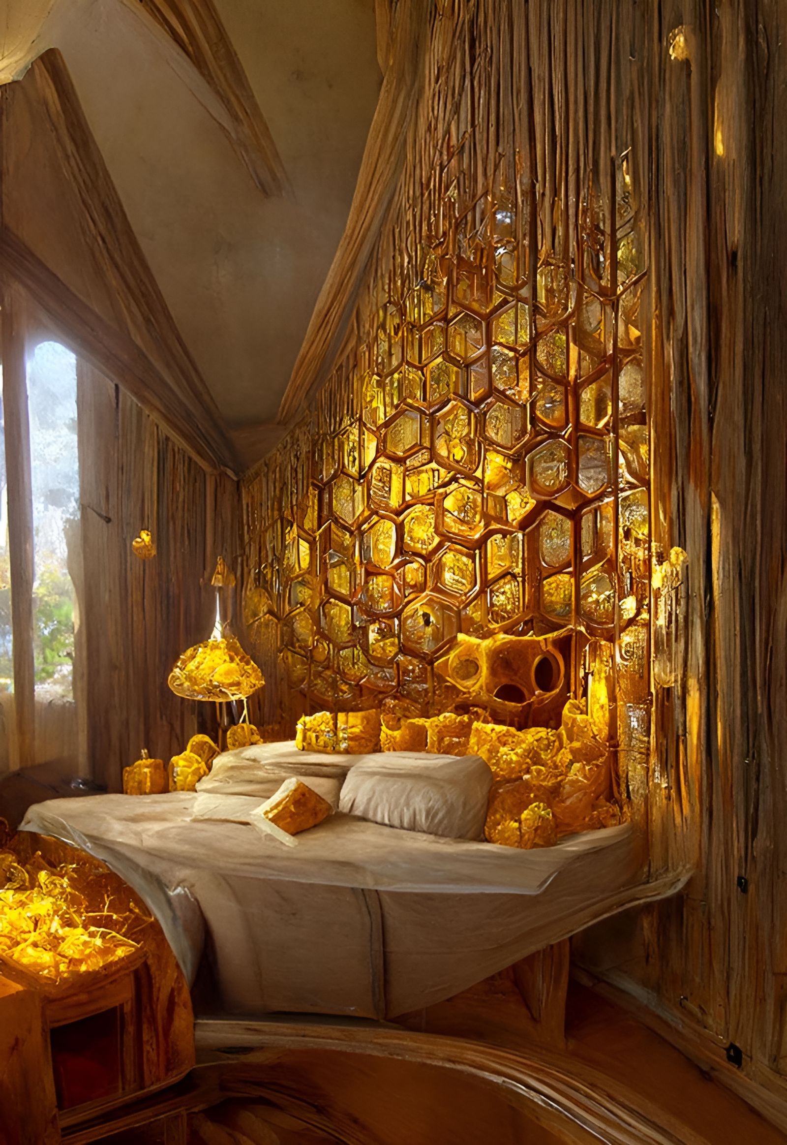 HoneyPunk Hotel Bedroom (Coming 2025)! 