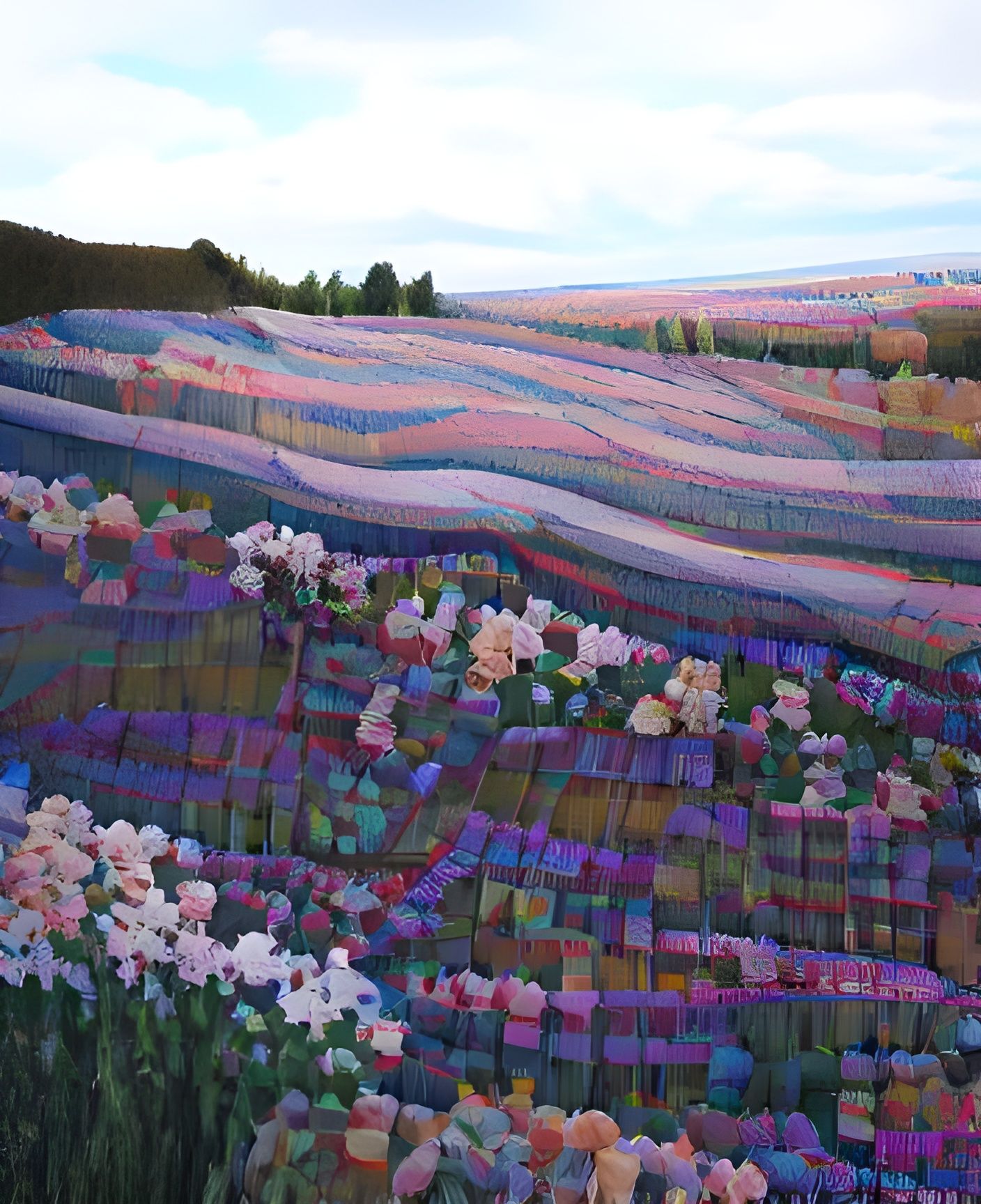 Fabric Scenes I