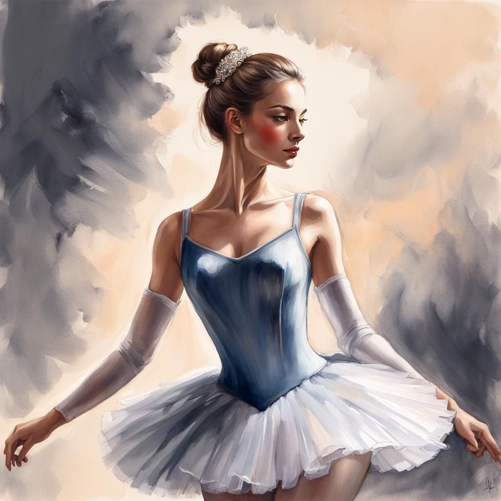 ballerina - AI Generated Artwork - NightCafe Creator