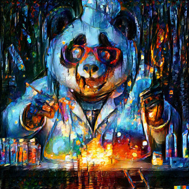 crazy panda scientist