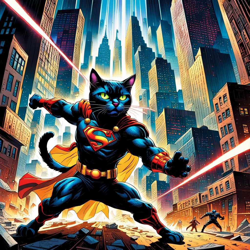Supercat  by @Kristen Dover