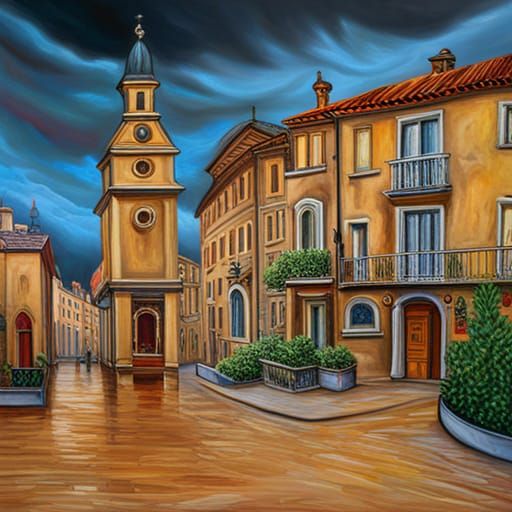 "mega detailed, intricately detailed renaissance house, infi...