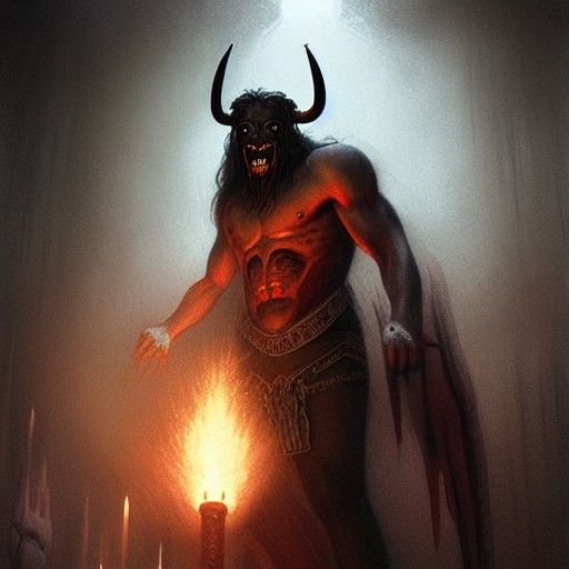 "Minotaur necromancer" "human sacrifices"