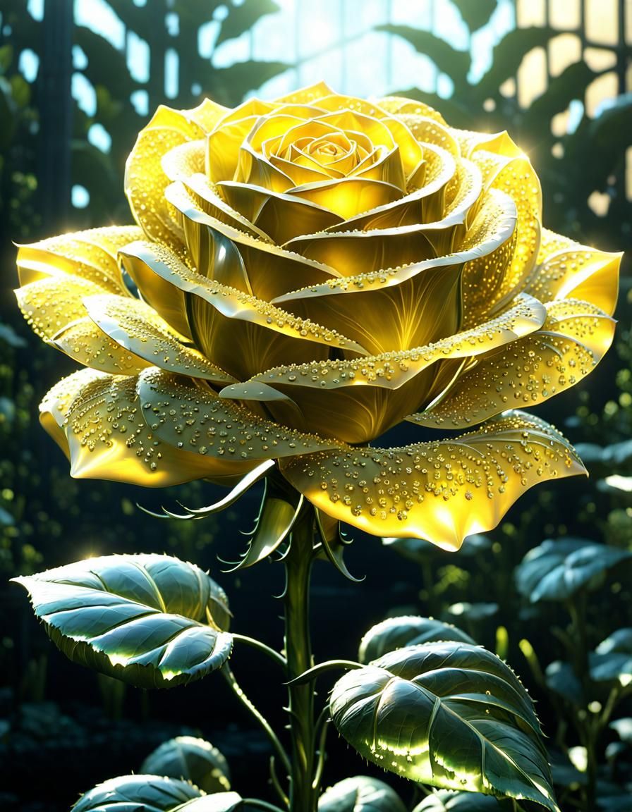 Yellow Rose  by @Micheal Bomberger