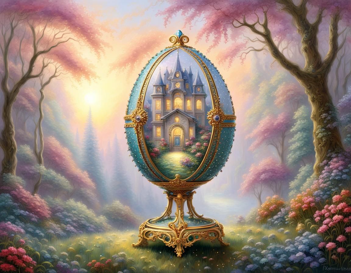 Faberge inspired egg