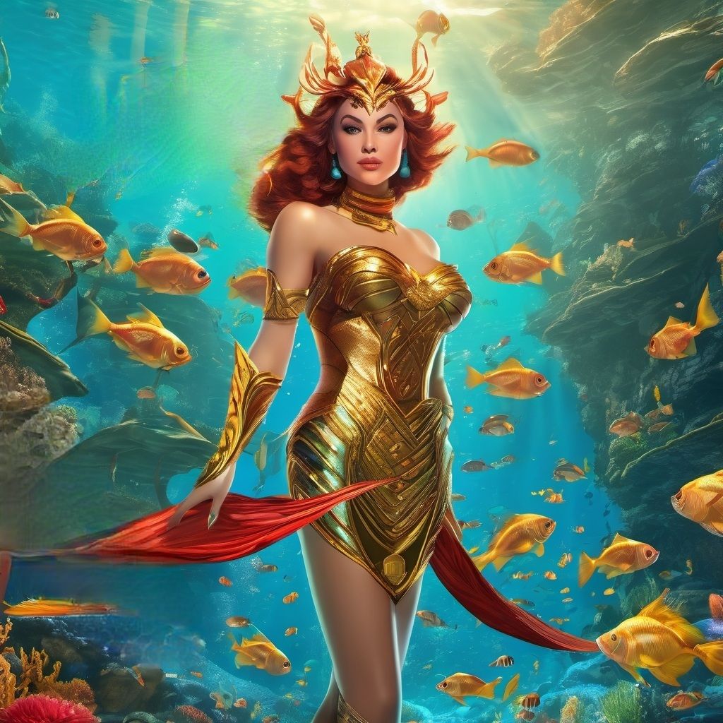 Queen Undina, from the underwater kingdom of planet Mongo.