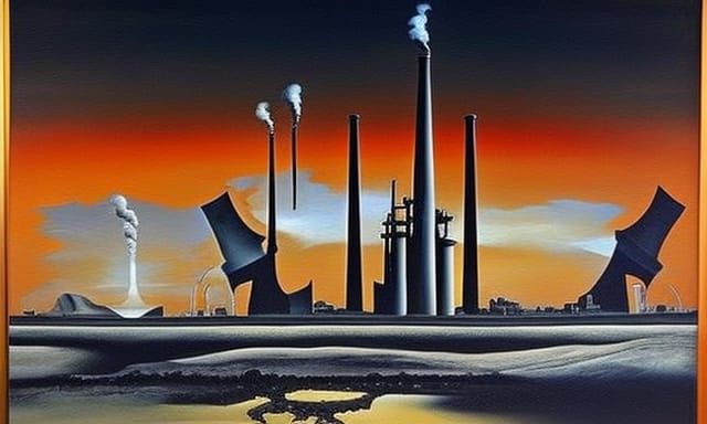 oil refinery