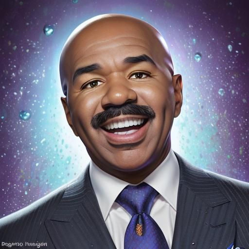 Steve Harvey - AI Generated Artwork - NightCafe Creator