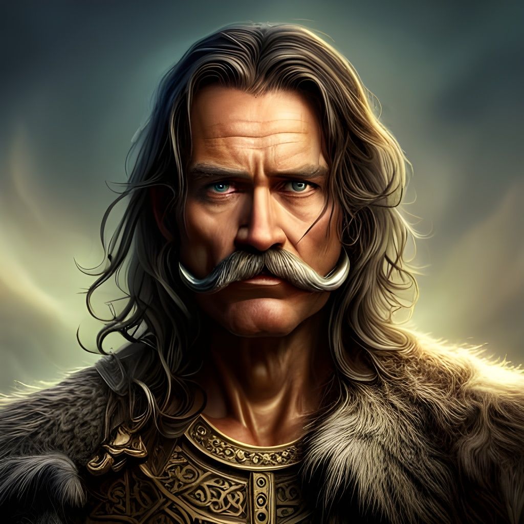 Crom, Chief God of the Cimmerians  by @Arxavius