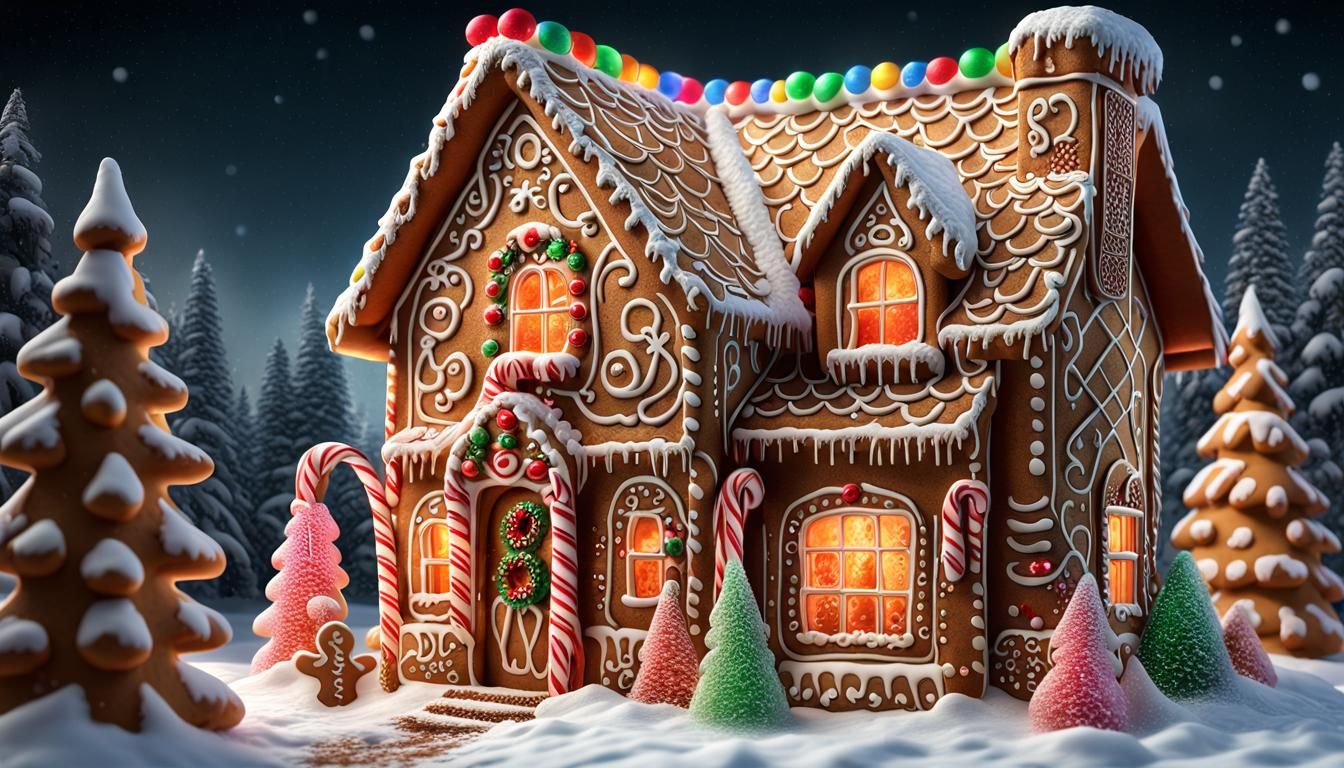 Gingerbread Dreams  by @Rose