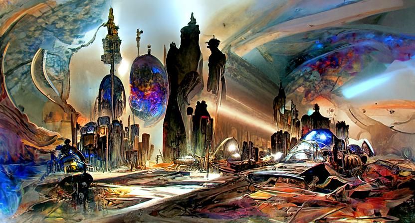 The Cosmic City on Planet X