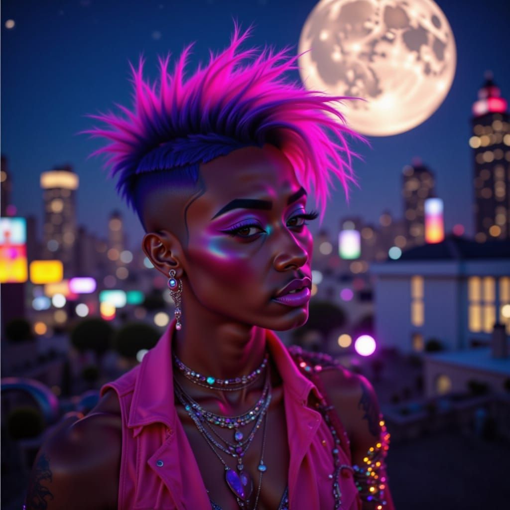 more masculine more masculine more androgynous genderqueer genderfluid Malaysian/Puerto Rican darker skin Latinx and Asian features  more an...