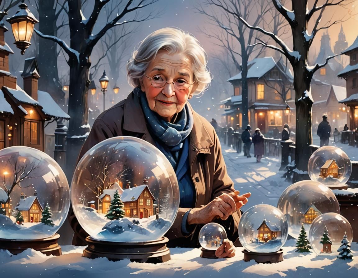 Snow Globe and Grandma