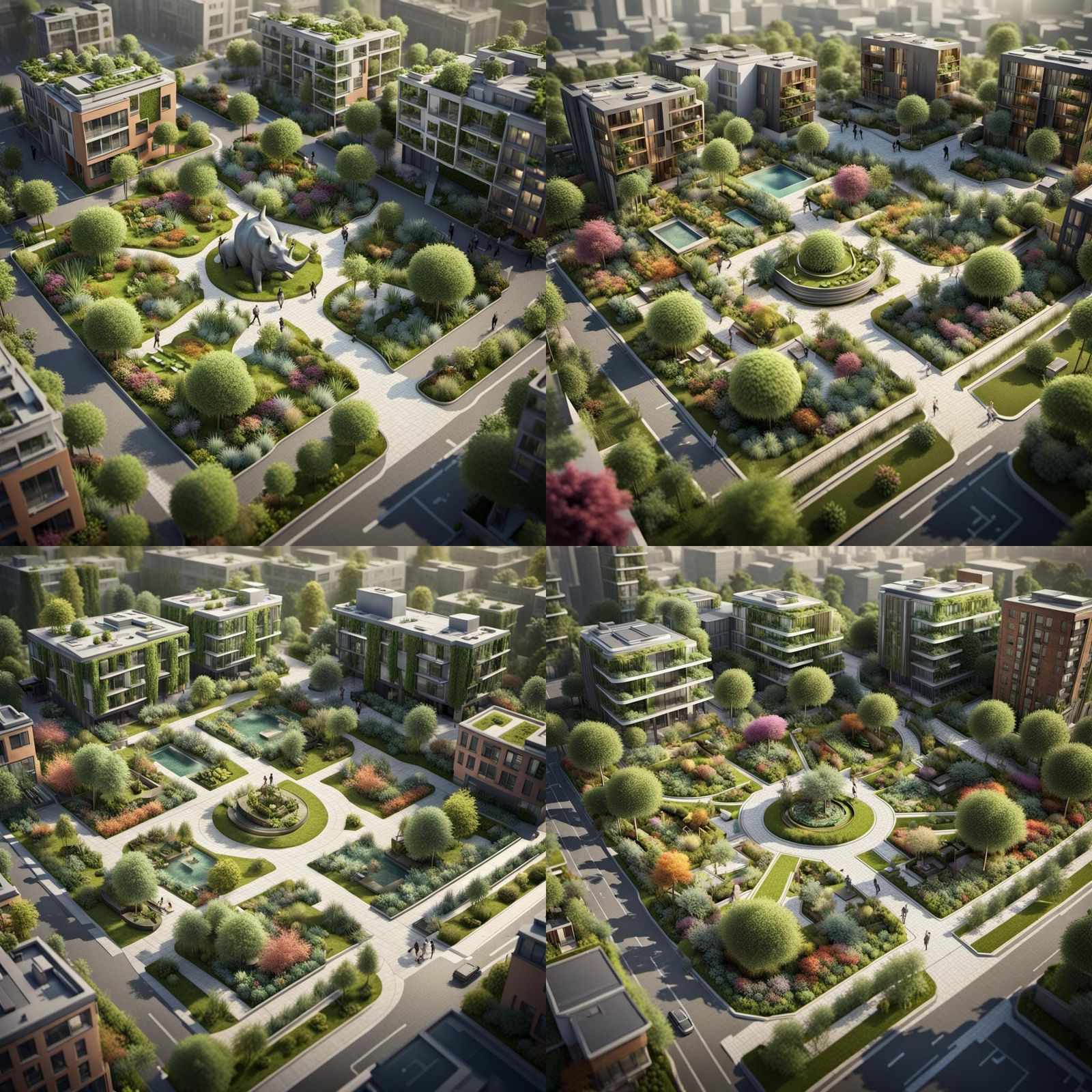 Urban park plan