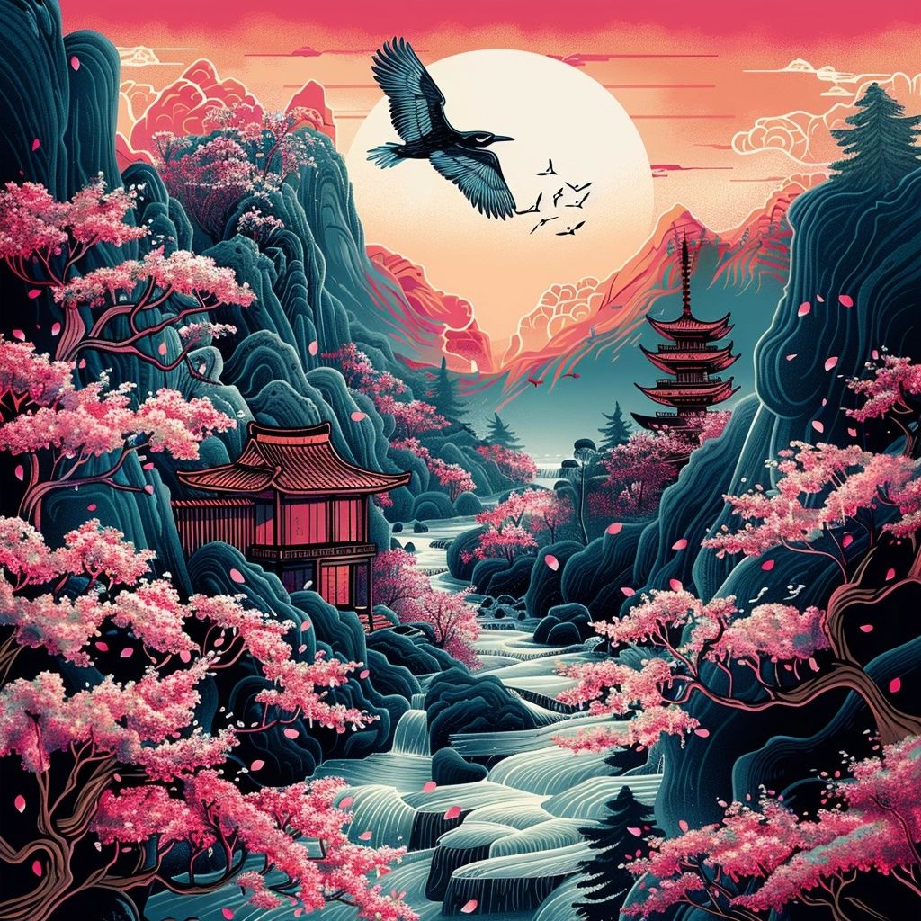 Ancient Japanese Landscape