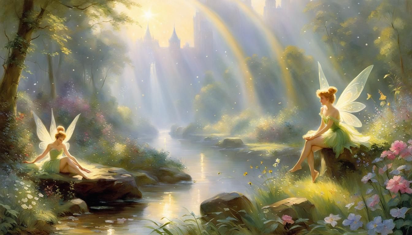 Cute little fairies