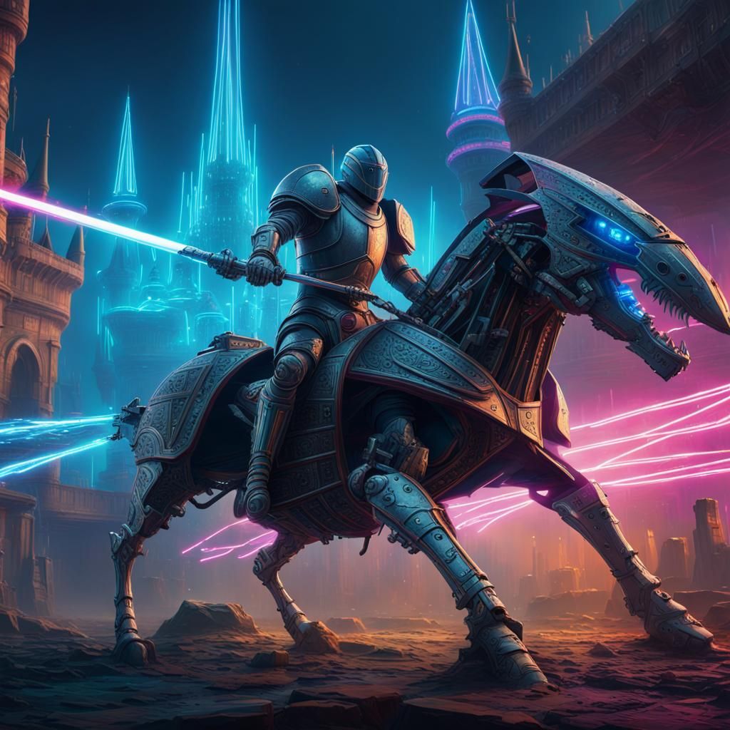 Terminator Knight  by @Kristen Dover