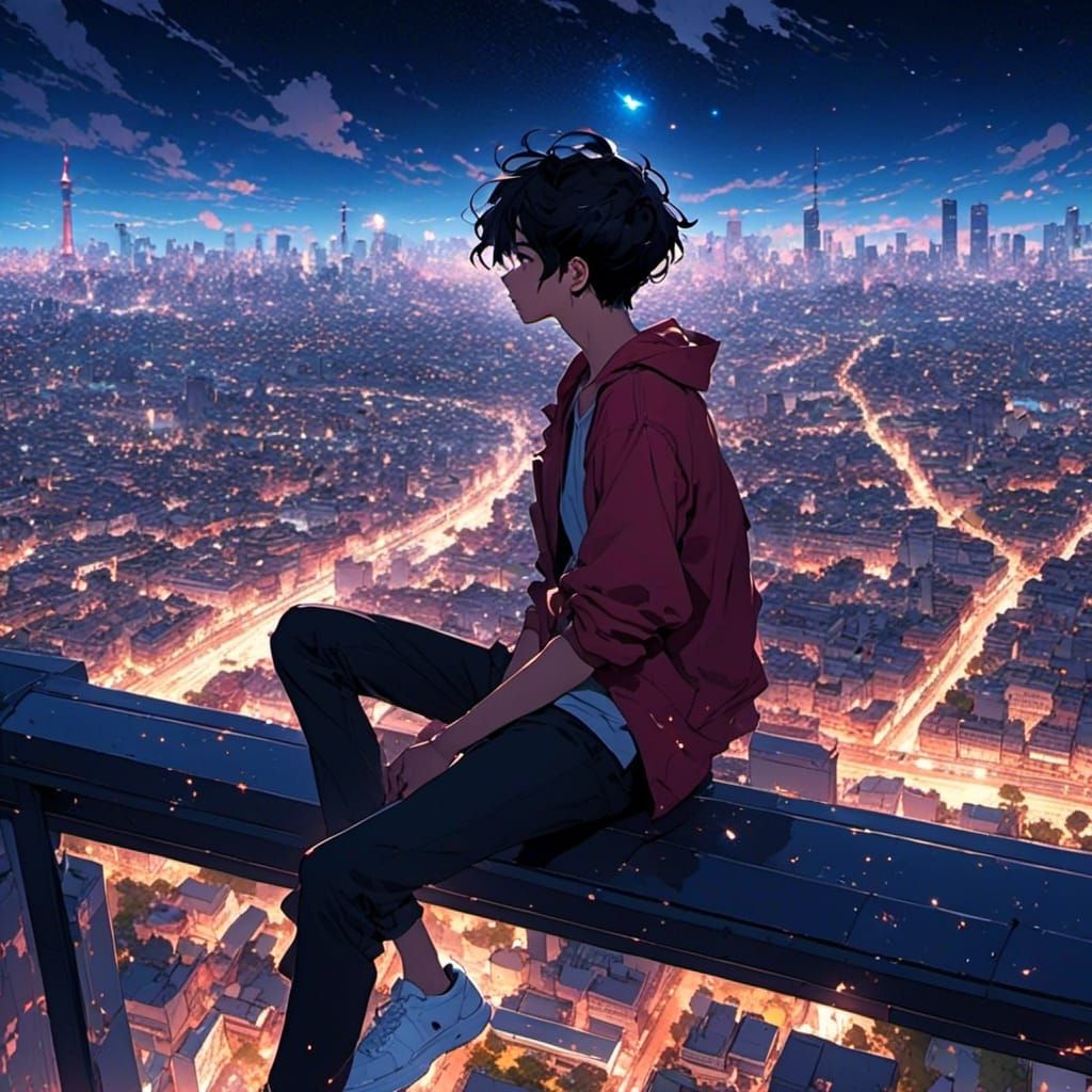 <lora:AnimeInked:1.0> constellations map night sky false color photography,
rooftop overlook vista,
photorealistic 2.5D anime illustration o...