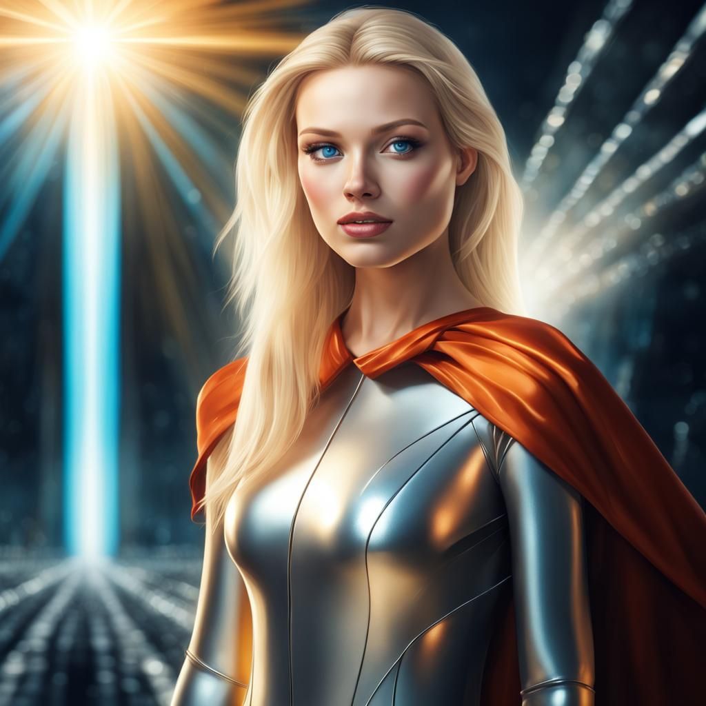 A ray of sunshine in the corner of the sky. Shining on a beautiful